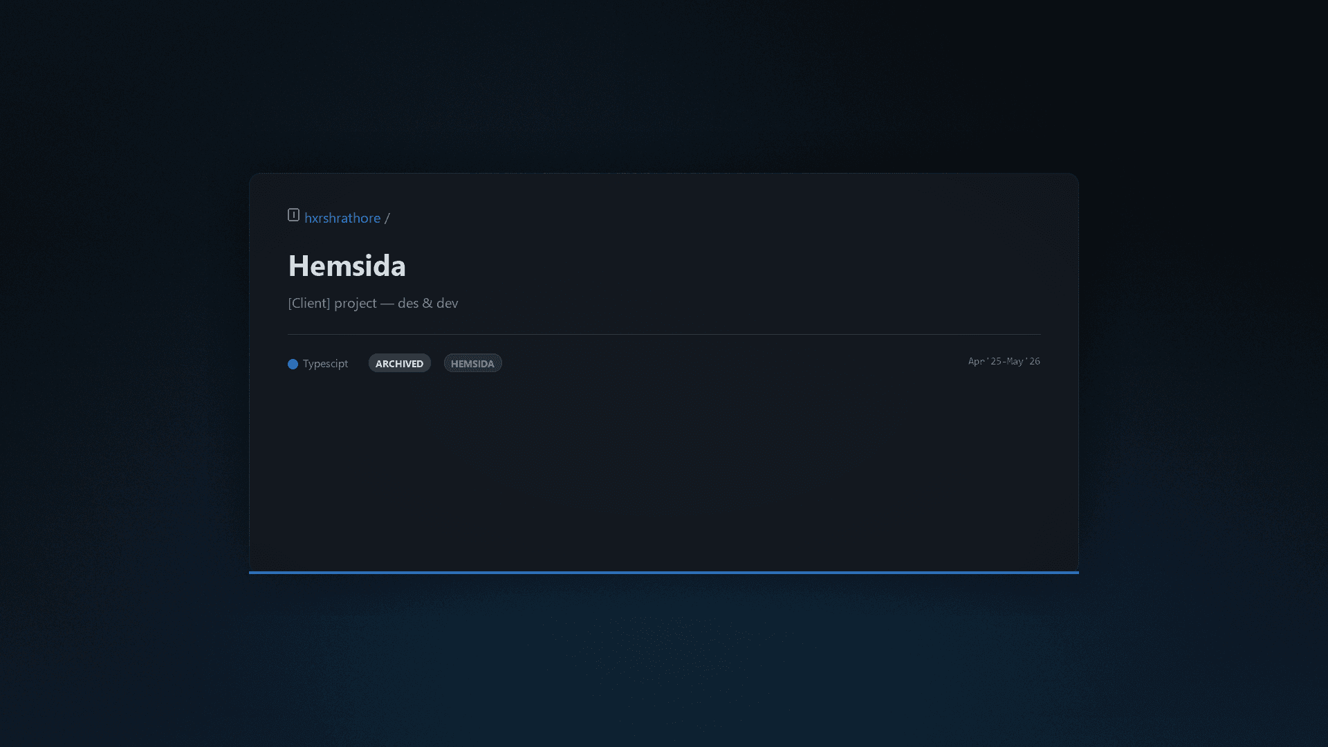Hemsida