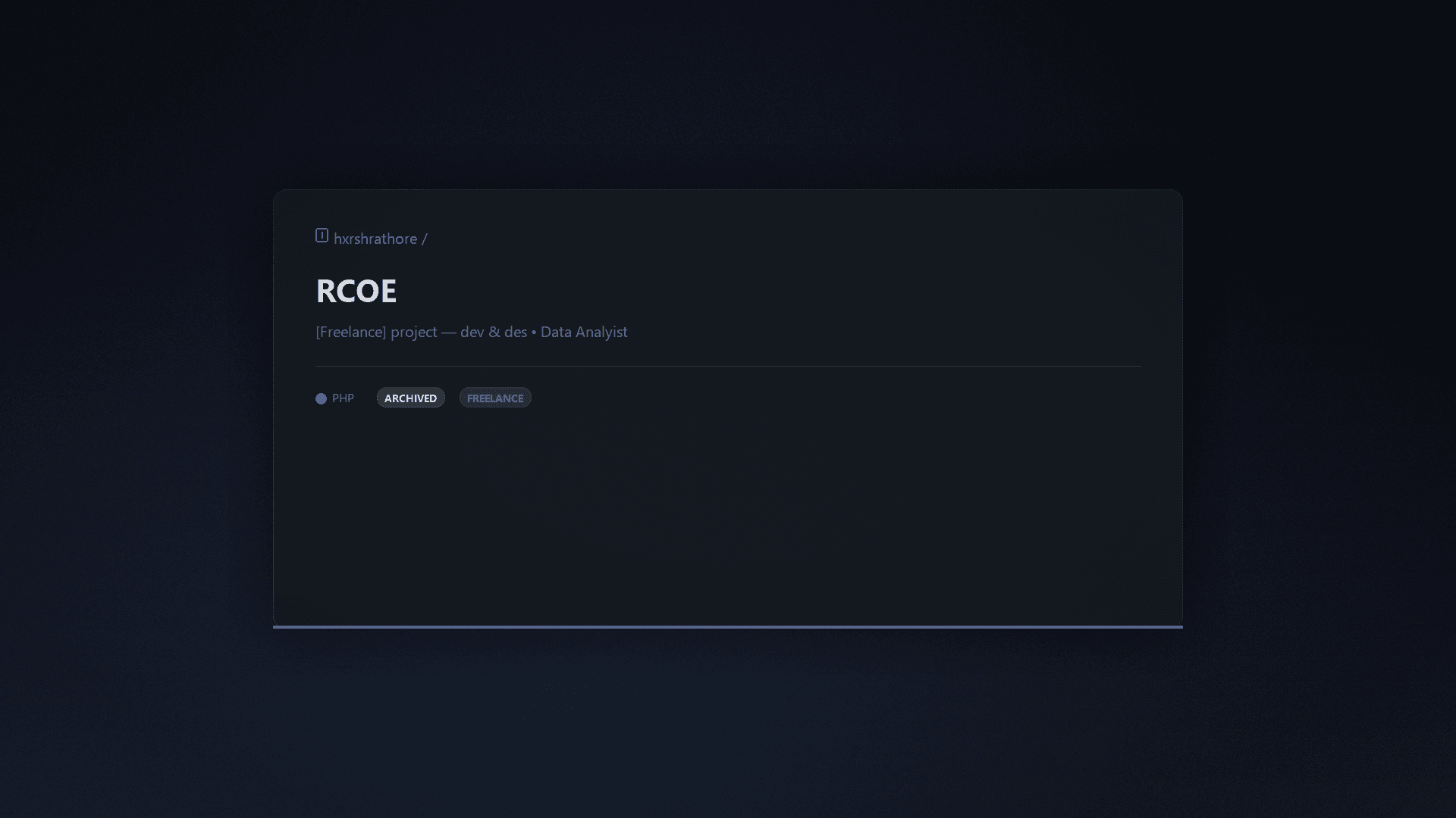 RCOE