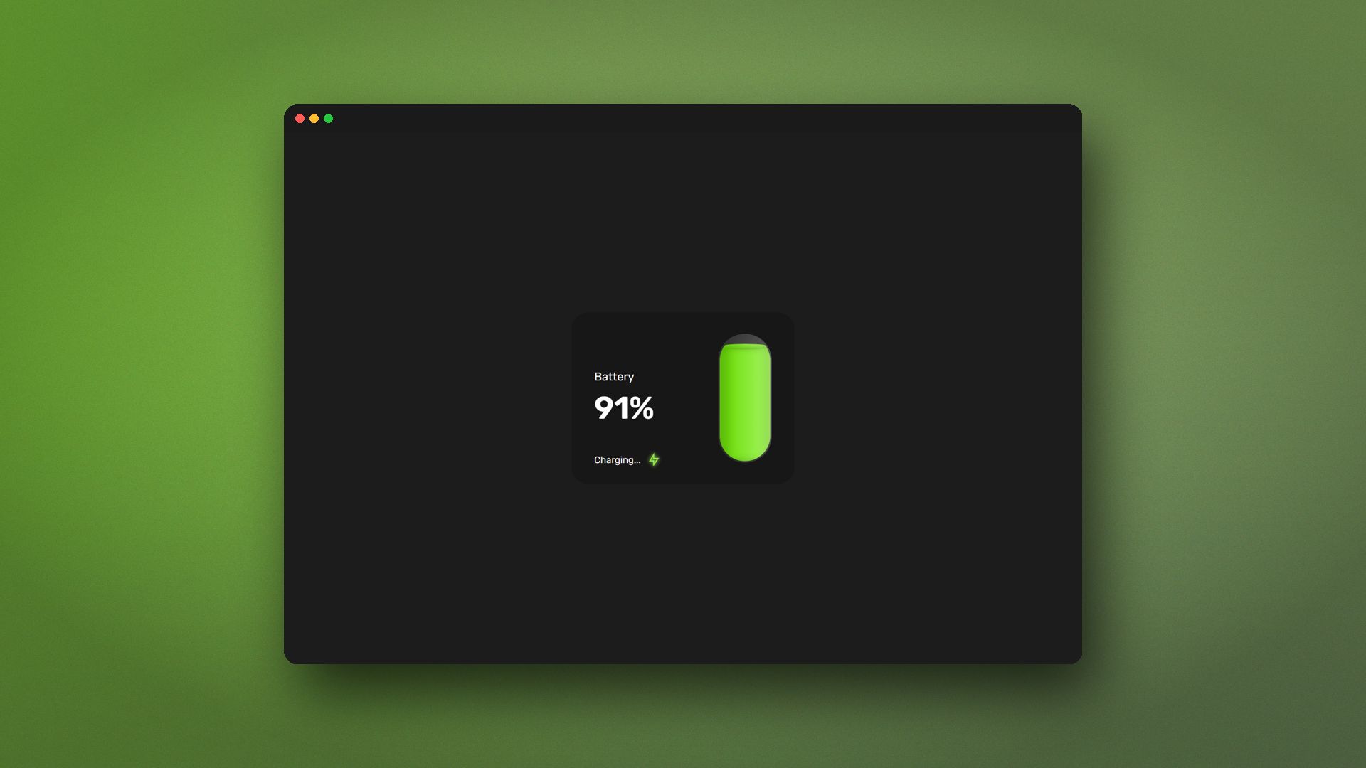 Live-Battery-percentage