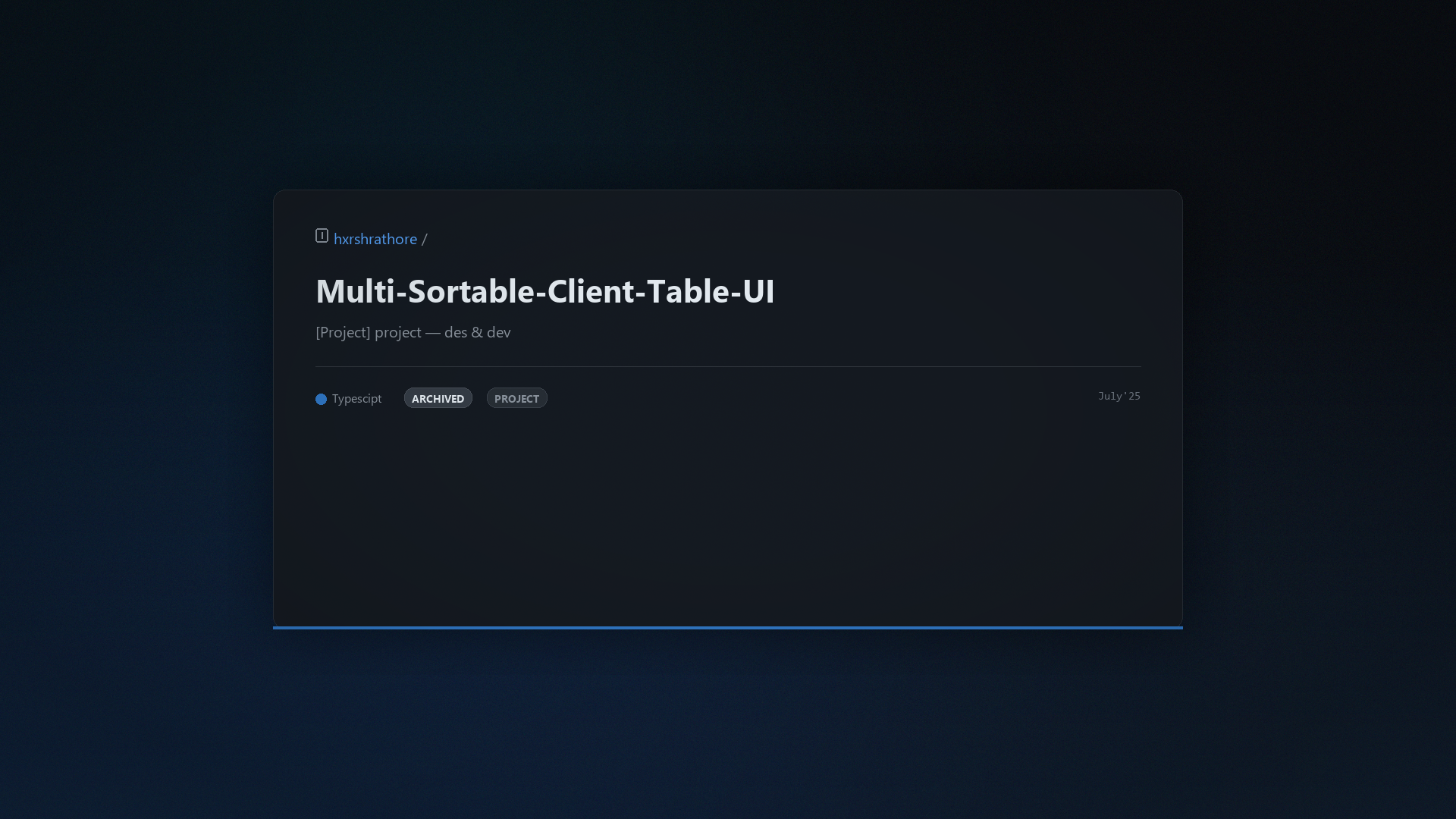 Multi-Sortable-Client-Table-UI